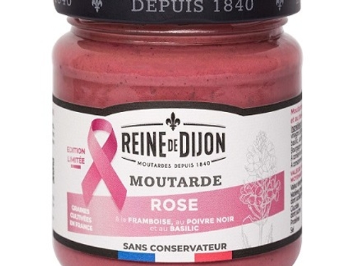 Reine de Dijon crée une nouvelle moutarde rose